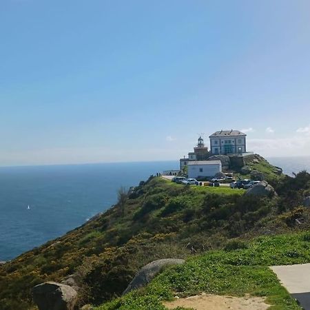 Casa Maria Con Jardin, Aparcamiento Y Vistas Al Mar Villa Finisterre Exterior foto