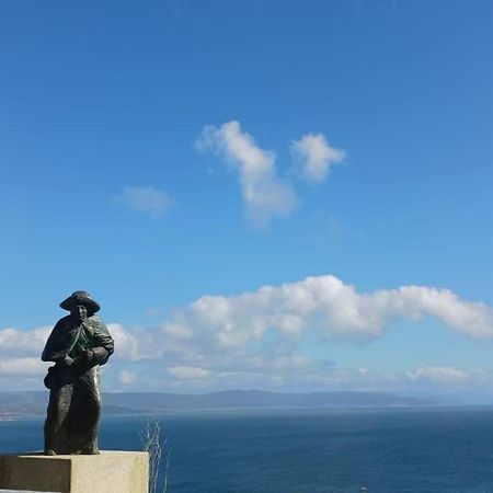 Casa Maria Con Jardin, Aparcamiento Y Vistas Al Mar Villa Finisterre Exterior foto