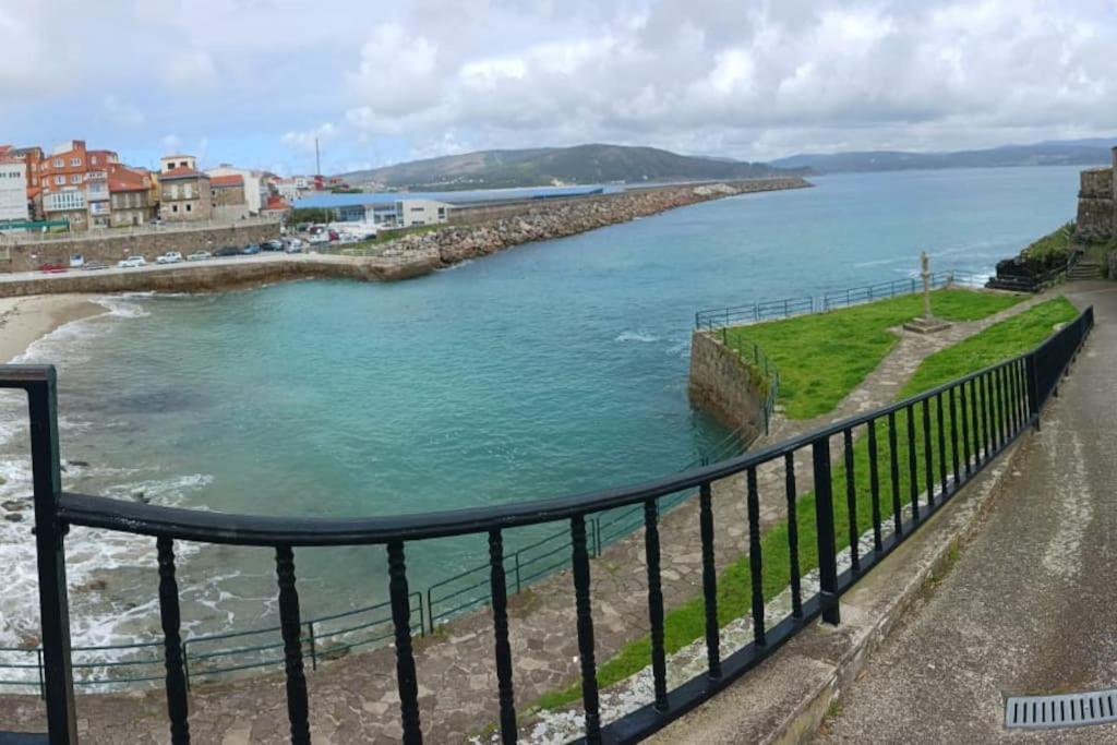 Casa Maria Con Jardin, Aparcamiento Y Vistas Al Mar Villa Finisterre Exterior foto